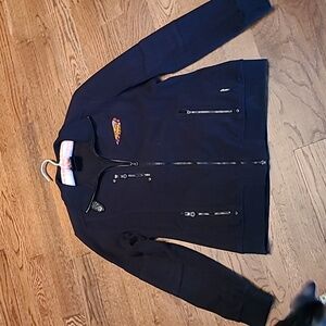 Women's Indian Motorcycle Full-zip Fleece Jacket - Black, M